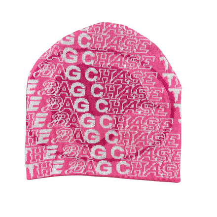 "Cha$er" Beanie (Pink)